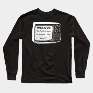 The Weirdos on TV @The Masque 1978 Long Sleeve T-Shirt